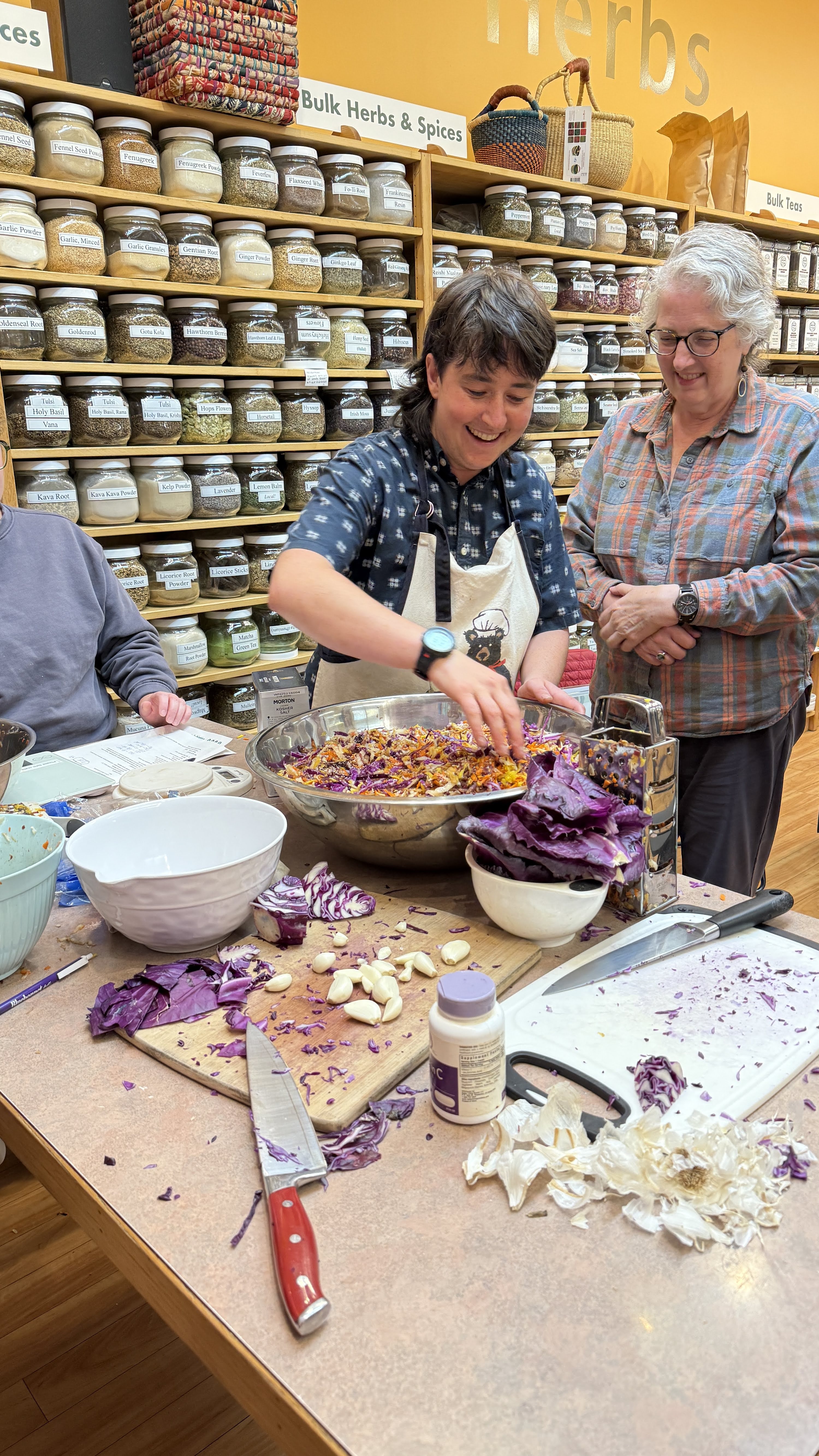 Fermentation class at Cambridge Naturals