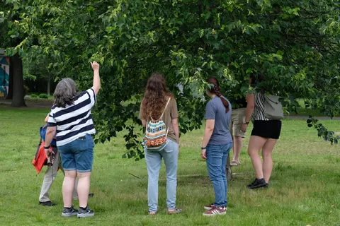 Plant walk in Medford